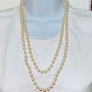 Lot of 3 Brown Pearl Glass Beads | evolution beads | Jewelry | NEW |